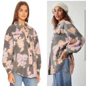 NWOT Free People Ruby Shacket sz Medium